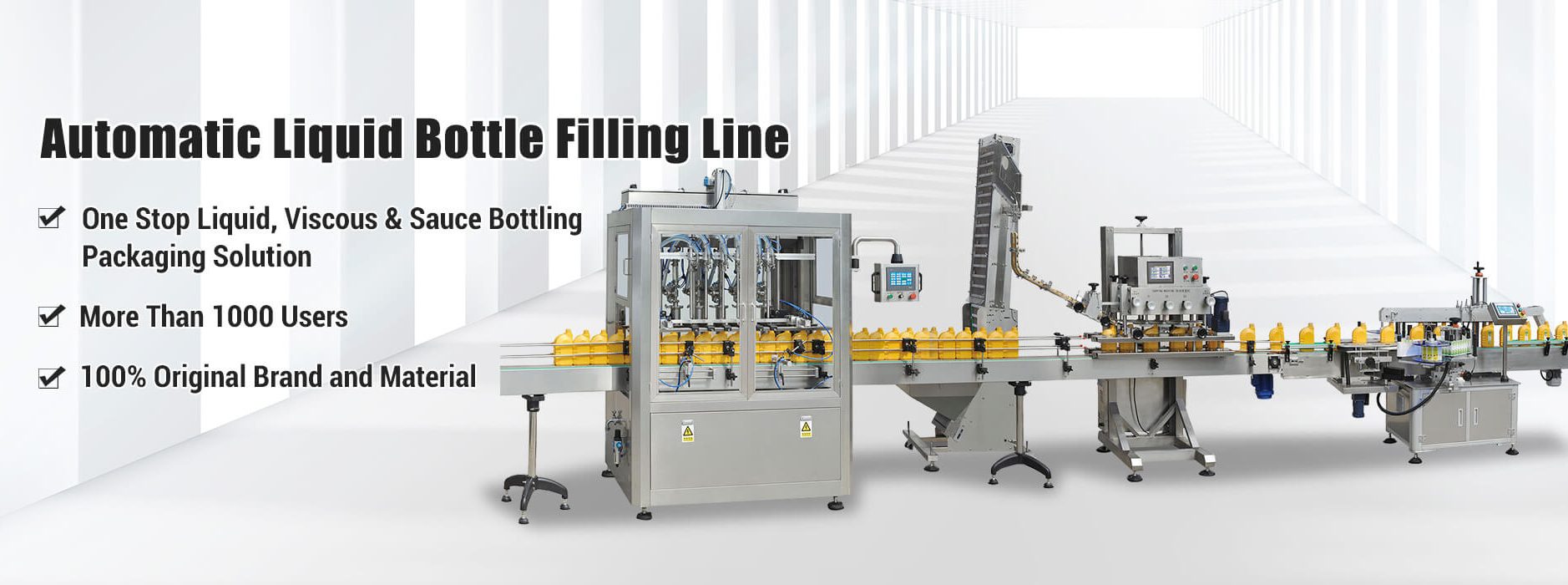 Linia do napełniania butelek