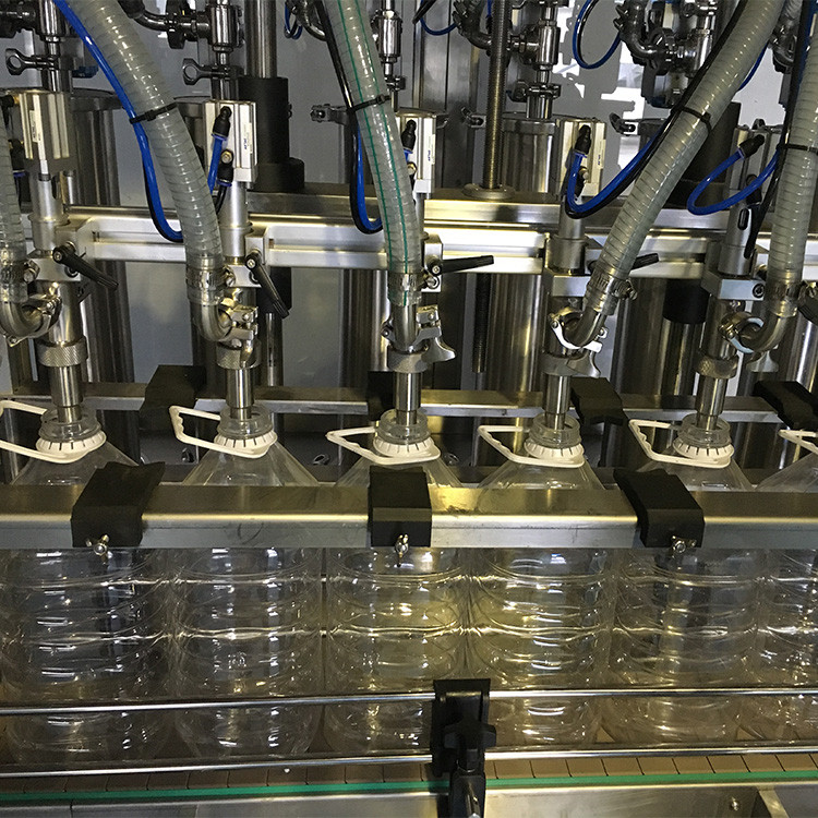 Fabryczna plastikowa butelka-linia do napełniania olejem kukurydzianym1